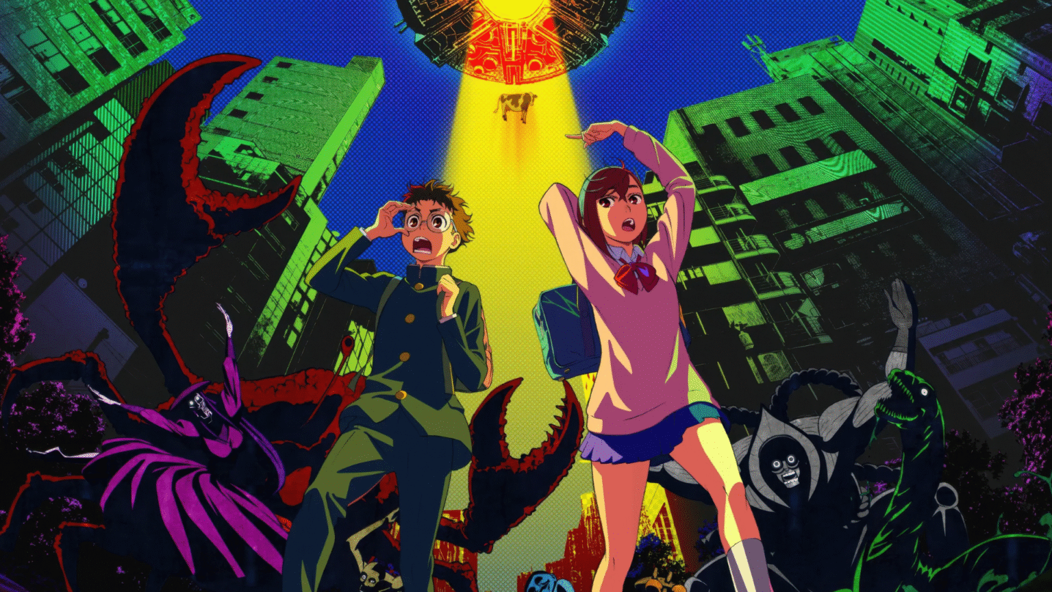 Dan Da Dan: anime é renovado para 3ª temporada│ Foto/Divulgação: ©Yukinobu Tatsu/SHUEISHA, DANDADAN Production Committee