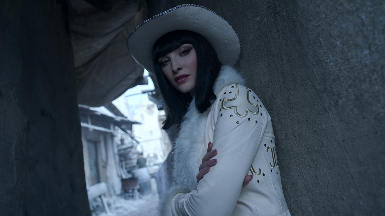 Lera Abova, atriz e modelo russa que interpreta a personagem Miss All Sunday no live-action de One Piece.